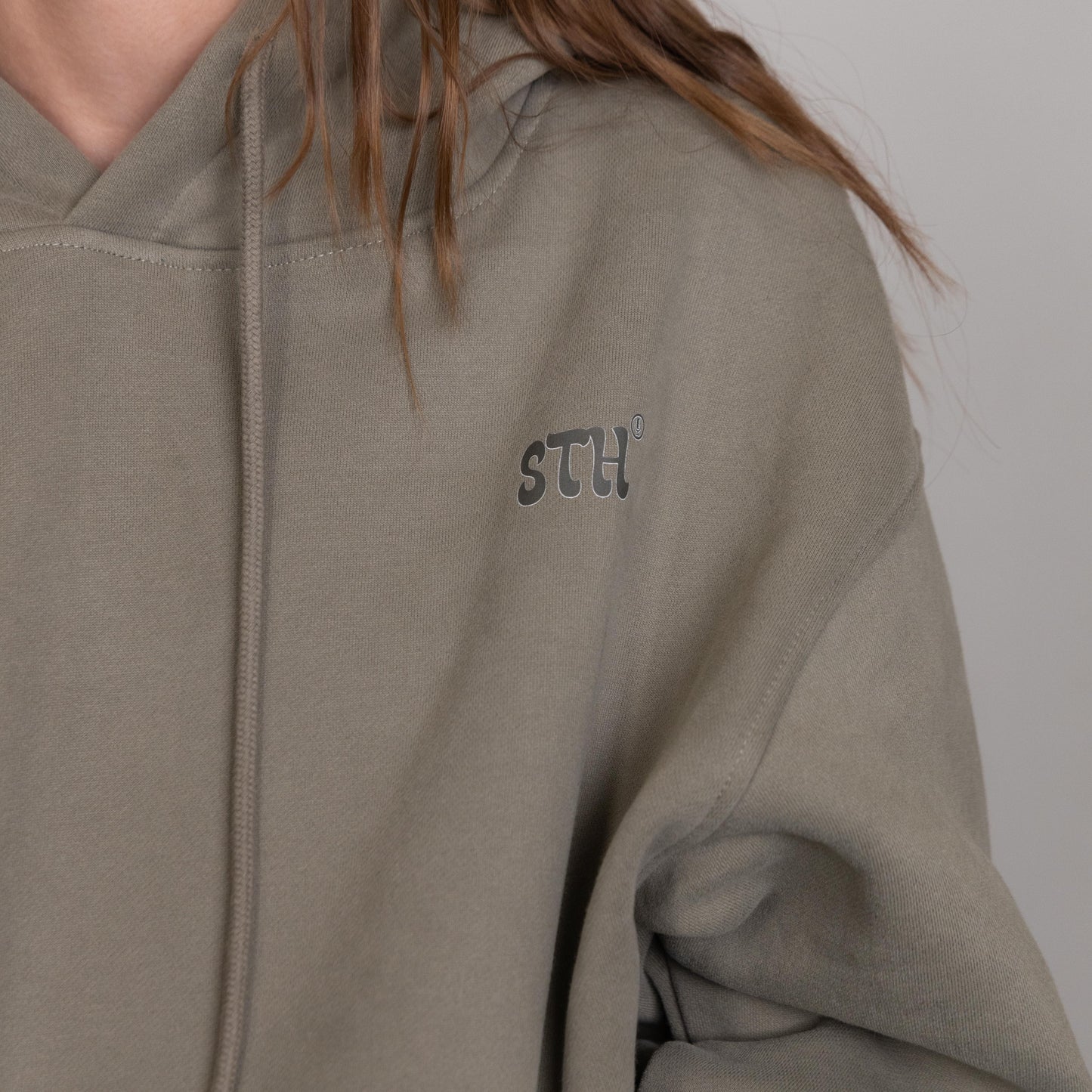 STH FLEECE HOODIE (Moss)