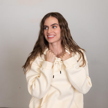 STH FLEECE HOODIE (Cream)