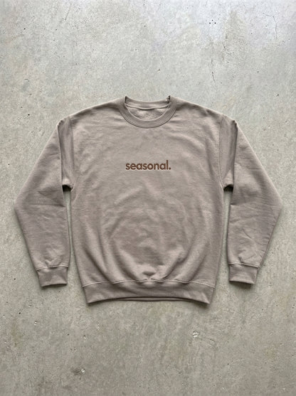 Seasonal Selection Crew Neck Sweatshirt in as shown