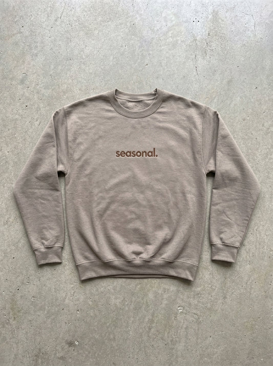 Seasonal Selection Crew Neck Sweatshirt in as shown