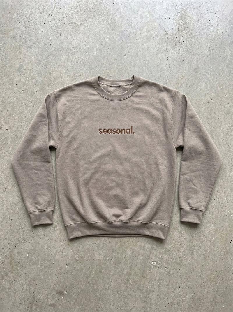 Seasonal Selection Crew Neck Sweatshirt in as shown