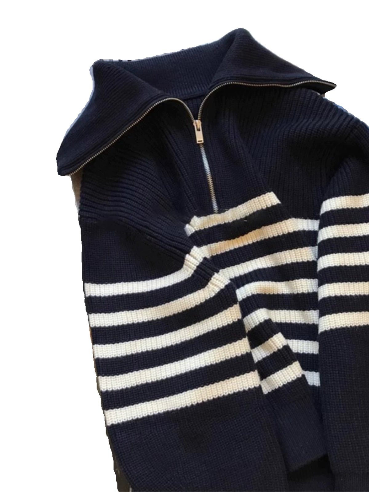 Seasonal - Retro Nautical Knitted Sweater