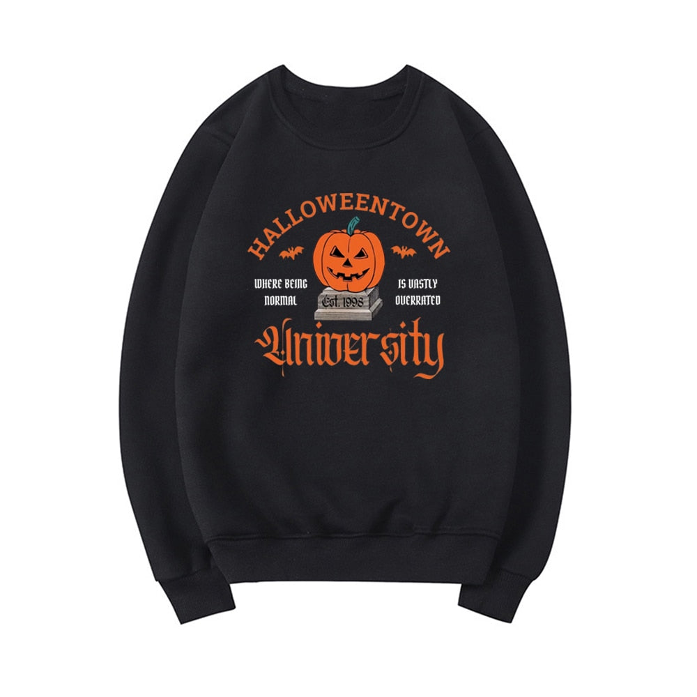 SeasonalSweaters™ "HALLOWEENTOWN UNIVERSITY" Halloween Pullover