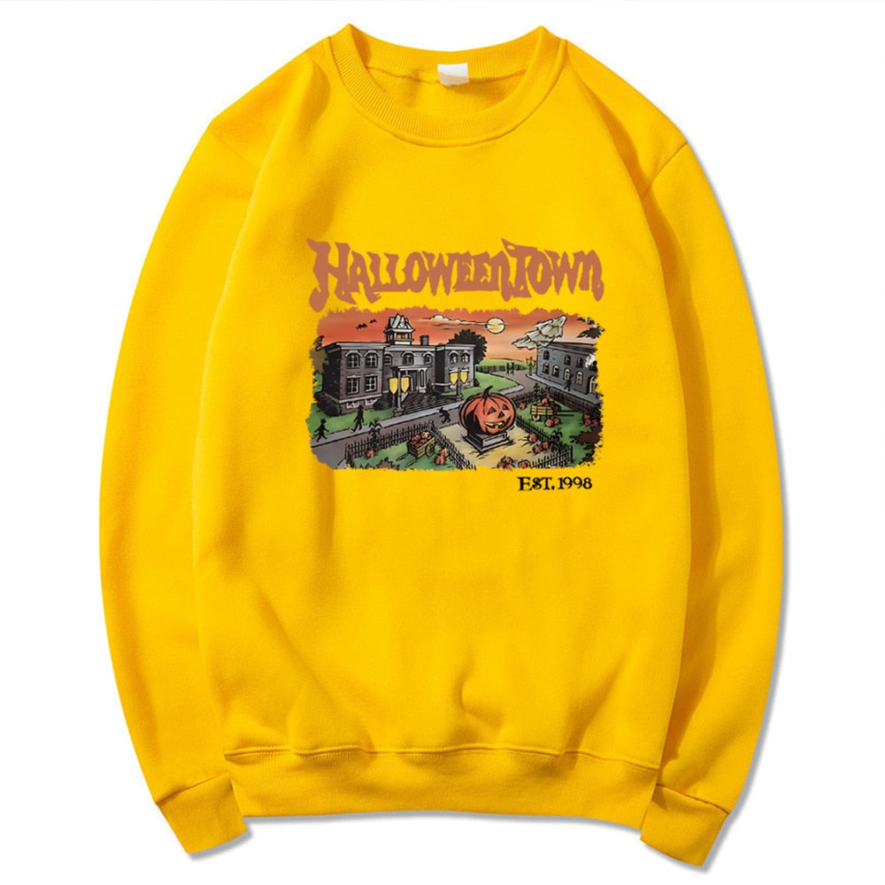 SeasonalSweaters™ "HALLOWEENTOWN 1988" Pullover Hoodie