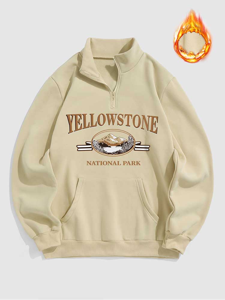 SeasonalSweaters™ - Yellowstone Zip up