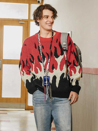 Seasonalsweaters™ - Fire Flame Sweater