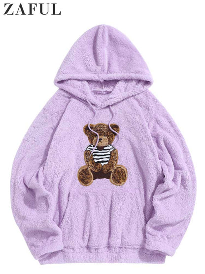 Seasonalsweaters - Teddy Bear Hoodie