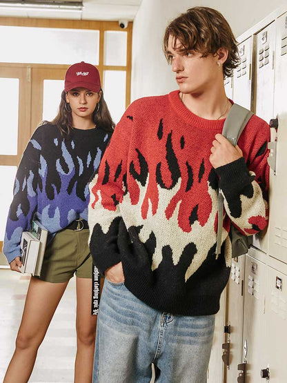 Seasonalsweaters™ - Fire Flame Sweater