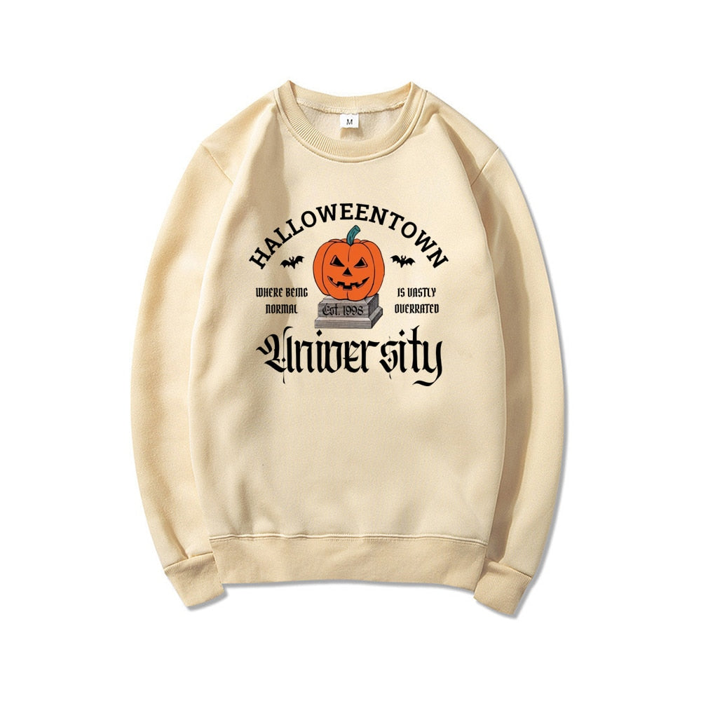 SeasonalSweaters™ "HALLOWEENTOWN UNIVERSITY" Halloween Pullover