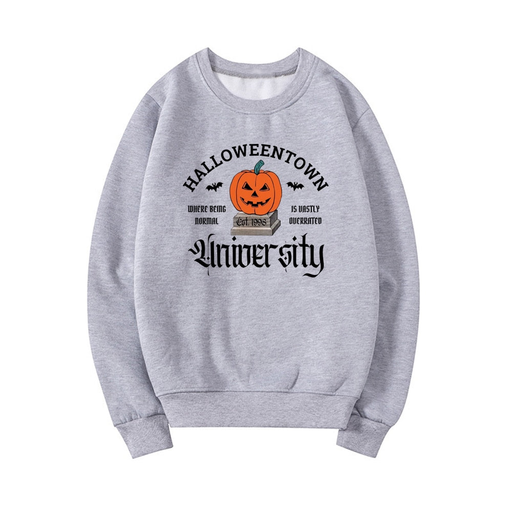 SeasonalSweaters™ "HALLOWEENTOWN UNIVERSITY" Halloween Pullover