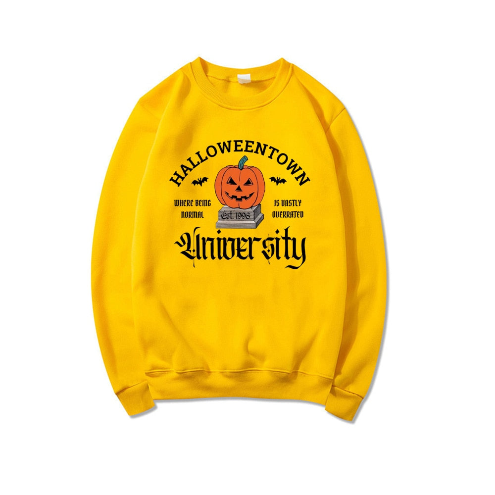 SeasonalSweaters™ "HALLOWEENTOWN UNIVERSITY" Halloween Pullover