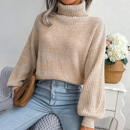 SeasonalSweaters™ - Turtleneck Knitted Pullover