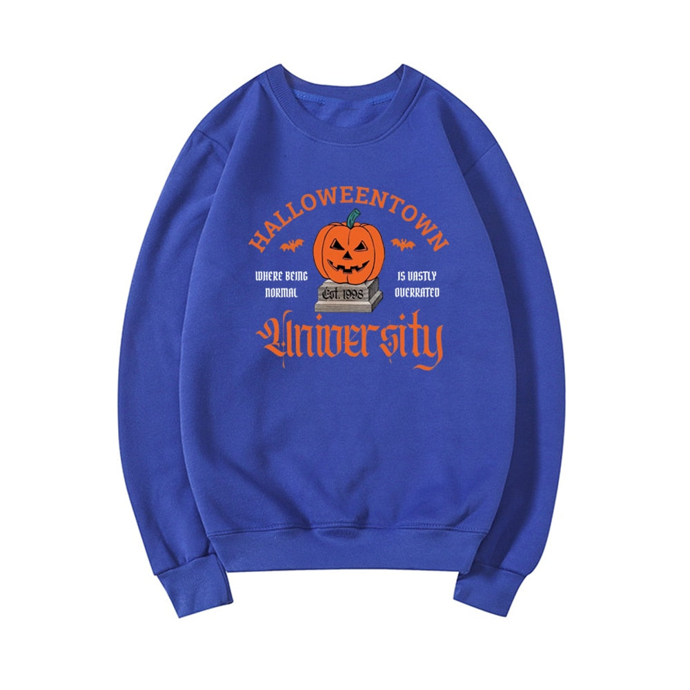 SeasonalSweaters™ "HALLOWEENTOWN UNIVERSITY" Halloween Pullover