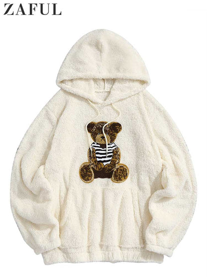 Seasonalsweaters - Teddy Bear Hoodie