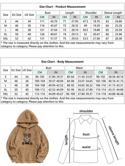 Seasonalsweaters - Teddy Bear Hoodie