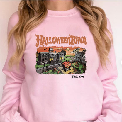 SeasonalSweaters™ "HALLOWEENTOWN 1988" Pullover Hoodie