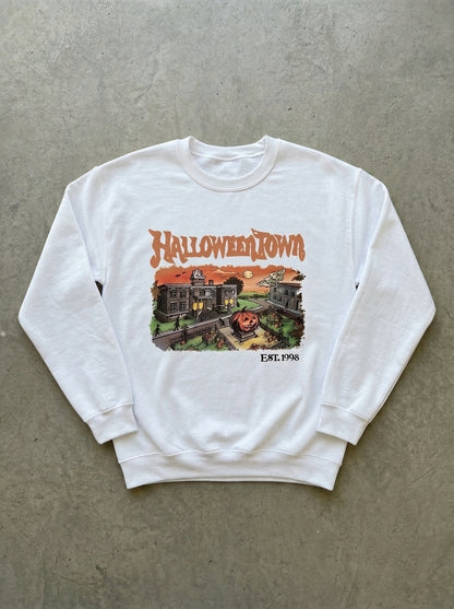Halloweentown 1998 Graphic Pullover in White