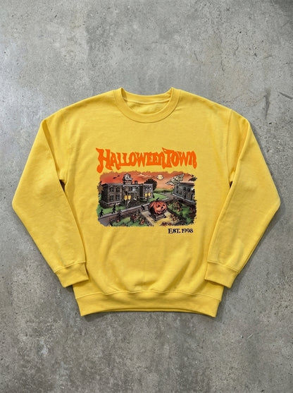 Halloweentown 1998 Graphic Pullover in Yellow
