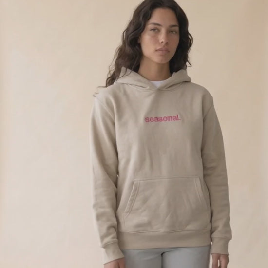 Stone Washed Heavy Fleece Hoodie — video