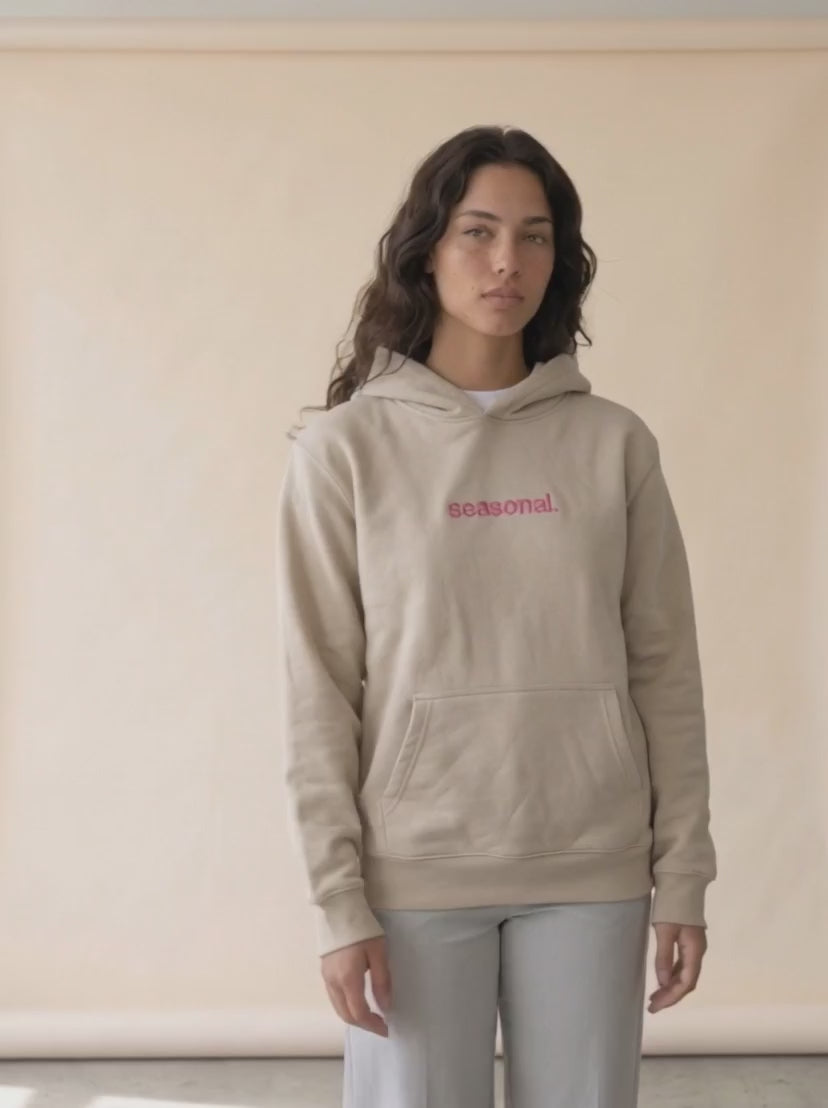 Stone Washed Heavy Fleece Hoodie — video
