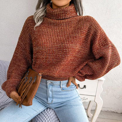 SeasonalSweaters™ - Turtleneck Knitted Pullover